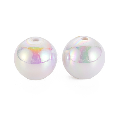 Opaque Acrylic Beads MACR-S370-18mm-01-1