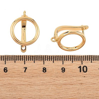 SHEGRACE Brass Hoop Earring Findings XGRQ79507-942G-1