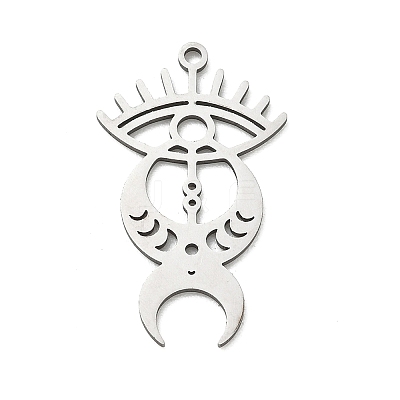 201 Stainless Steel Pendants SA-CBA6FBD-15P-1