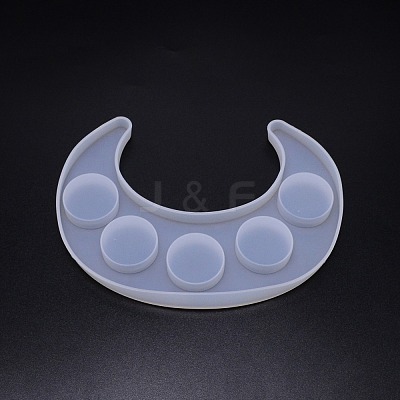 Moon Shape Tray Silicone Molds DIY-TAC0008-61-1