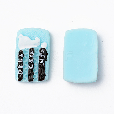 Resin Cabochons RESI-R429-19D-1