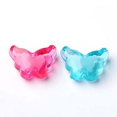 Transparent Acrylic Beads TACR-S102-M-1