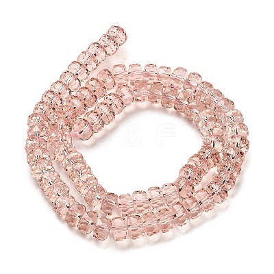 Transparent Glass Beads Strands EGLA-K071-05D-1