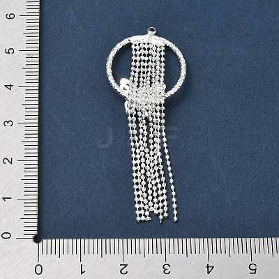 Brass Big Pendants KK-CBAB0CF-11S-1
