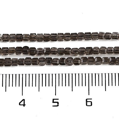 Natural Smoky Quartz Beads Strands G-P553-E06-01-1