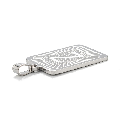 Non-Tarnish 304 Stainless Steel Pendants STAS-K216-48Z-P-1
