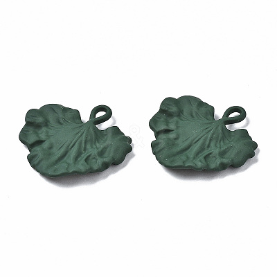 Spray Painted Alloy Pendants LS-PALLOY-T077-118B-RS-1