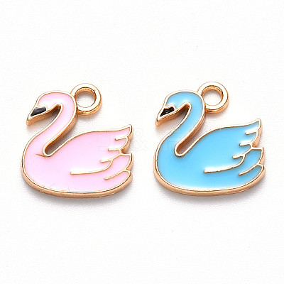 Alloy Enamel Charms ENAM-S121-069C-1