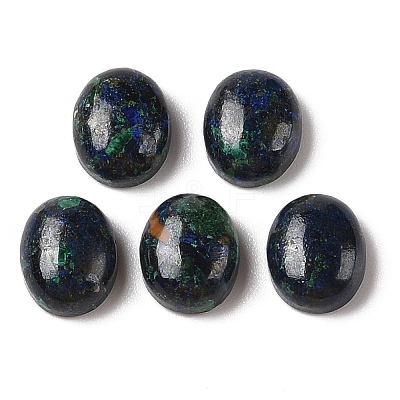 Natural Azurite Cabochons G-Q171-07A-01-1