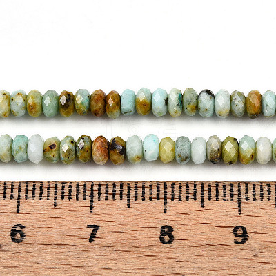 Natural Chrysoprase Beads Strands G-T141-44-1