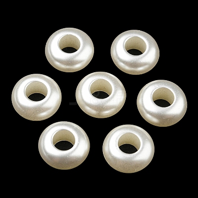ABS Imitation Pearl Beads OACR-K001-32-1
