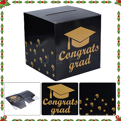 1Pc Graduation Party Paper Card Boxes CBOX-SP0001-07-1