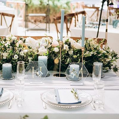 Acrylic Table Sign Holders DIY-WH0374-22-1