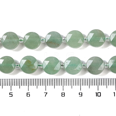 Natural Green Aventurine Beads Strands G-N342-14-1