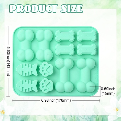 Bone Cat Claw Fish Silicone Molds ST-CJ0043-051-1