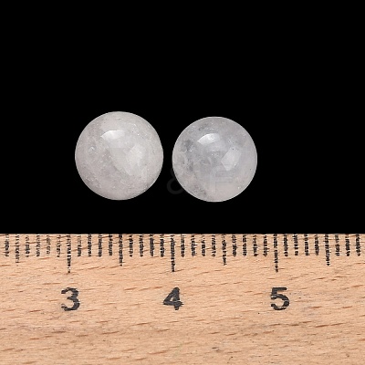 Natural Quartz Crystal Sphere Beads G-H359-02L-8mm-01-1