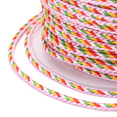 Multi-Color Decorative Braided Nylon Cord NWIR-Z003-E19-1