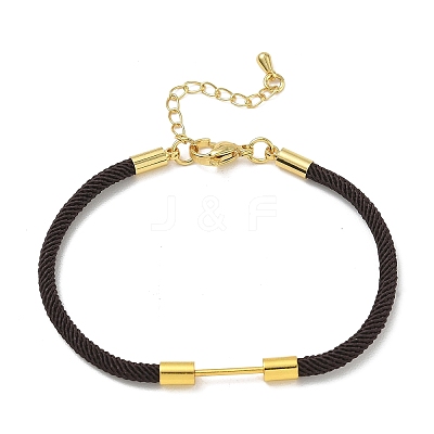 Nylon Cord Bracelet Making KK-CBACFA2-01G-30-1