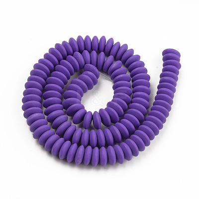 Handmade Polymer Clay Beads Strands X-CLAY-N008-064-A14-1