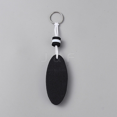 Iron Plastic Keychains KEYC-WH20022-003B-1