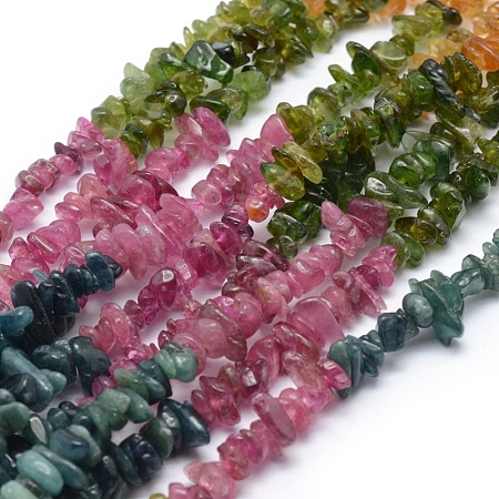 Natural Tourmaline Beads Strands G-P332-73C-1