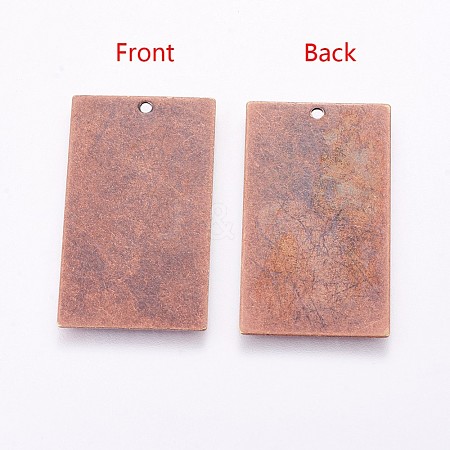 Metal Tags KK-N0001-05R-1