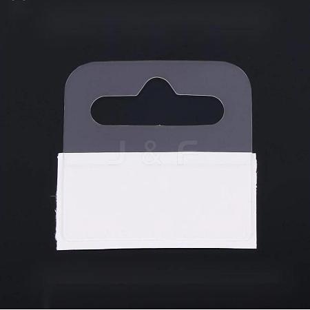 Transparent PVC Self Adhesive Hang Tabs CDIS-L006-01-1