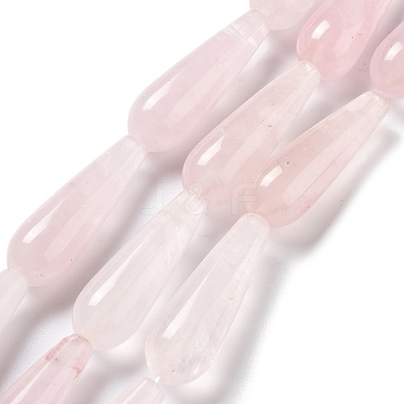 Natural Rose Quartz Beads Strands G-P528-H02-01-1