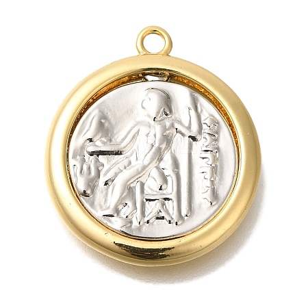 Brass Pendants KK-K389-111G-1
