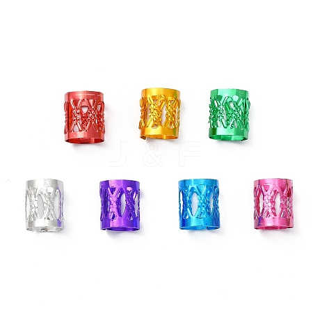 Aluminum Dreadlocks Beads Hair Decoration ALUM-R003-M-1-1