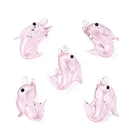 Handmade Lampwork Pendants LAMP-H068-01B-1
