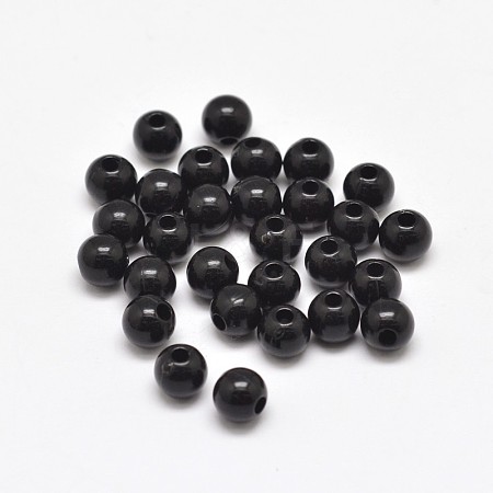 Round Acrylic Beads MACR-D288-6mm-1