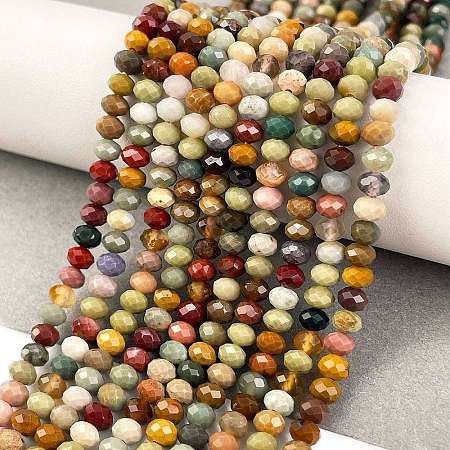 Natural Alashan Agate Beads Strands X-G-C127-B01-01-1