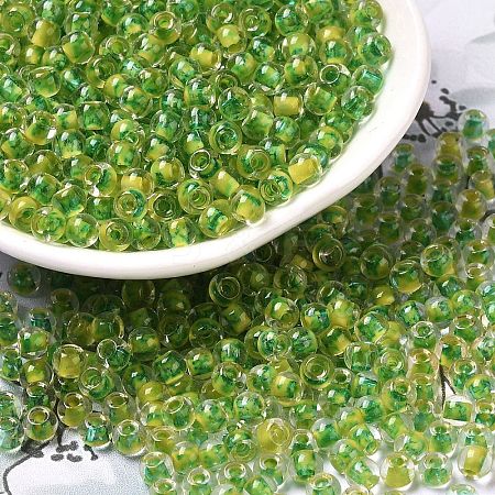 Transparent Glass Round Seed Beads SEED-B001-05A-04-1