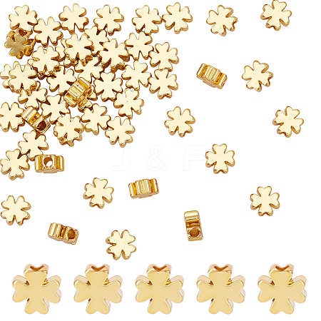 GOMAKERER Brass Beads KK-GO0001-02-1