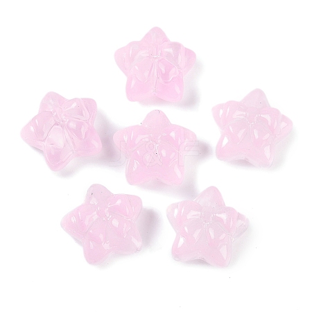 Transparent Spray Paint Glass Beads X1-GLAA-H035-02B-1