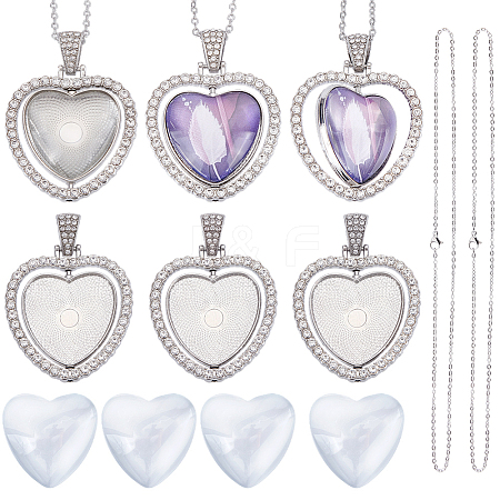 DIY Necklace Making Kits DIY-SP0006-89C-1