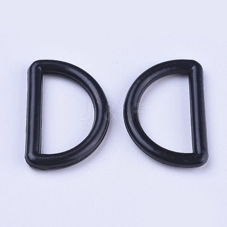 Plastic D Rings LS-KY-WH0018-02H-1