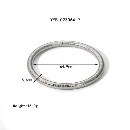 Stainless Steel Bangles for Women ET8898-6-1