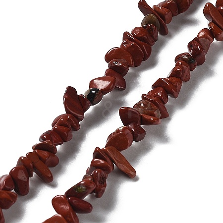 Natural Red Jasper Beads Strands G-E607-A09-1