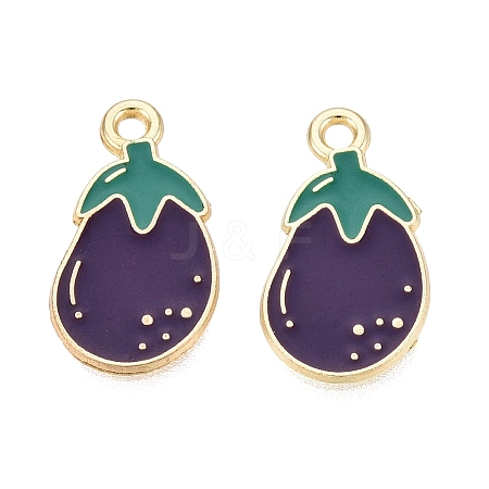 Alloy Enamel Pendants ENAM-Q003-04G-1