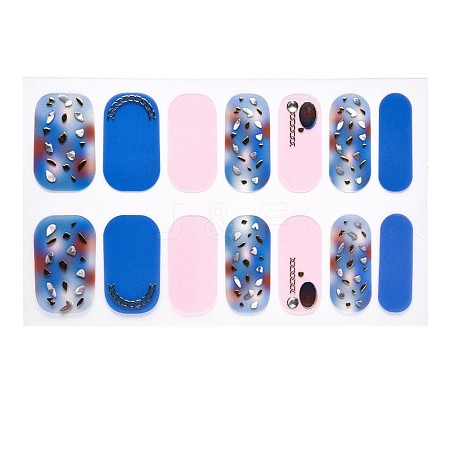 Full Cover Nombre Nail Stickers MRMJ-S060-ZX3345-1