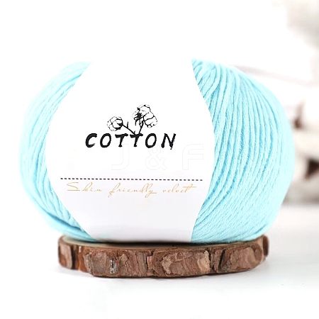 Manufacturer Wholesale Cotton Wool Yarn Medium Coarse Hand-Woven DIY Baby Yarn Milk Cotton Children Newborn Wool Yarn Ball PW-WGC6668-27-1