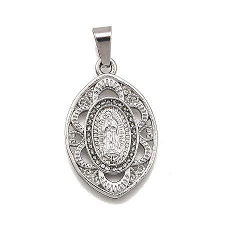 304 Stainless Steel Pendants STAS-B086-09D-P-1