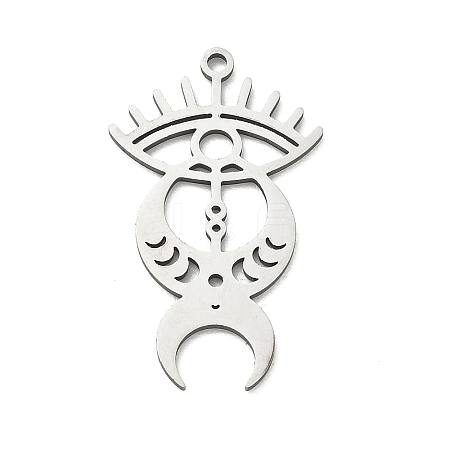 201 Stainless Steel Pendants SA-CBA6FBD-15P-1