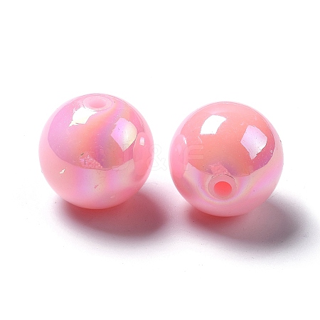 Solid Color Acrylic Beads PACR-S095-20mm-19-1