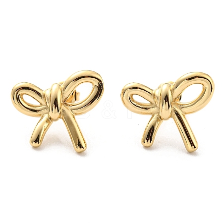 304 Stainless Steel Stud Earrings X-EJEW-B023-16G-1
