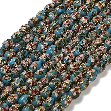 Handmade Cloisonne Beads CLB-F001-01B-1