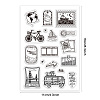 Custom PVC Plastic Clear Stamps DIY-WH0448-0337-2