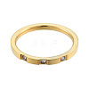 Crystal Rhinestone Simple Thin Finger Ring RJEW-N043-33LG-2